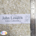 John Louden Christmas Metallic Scroll Design 100% Cotton Cream