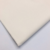 Ivory 100% Plain Cotton 